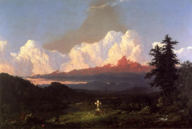 Frederic Edwin Church To the Memory of Cole France oil painting art